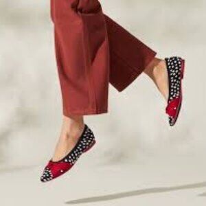 Vivaia Bibi Flats, Abstract Polka-dot
